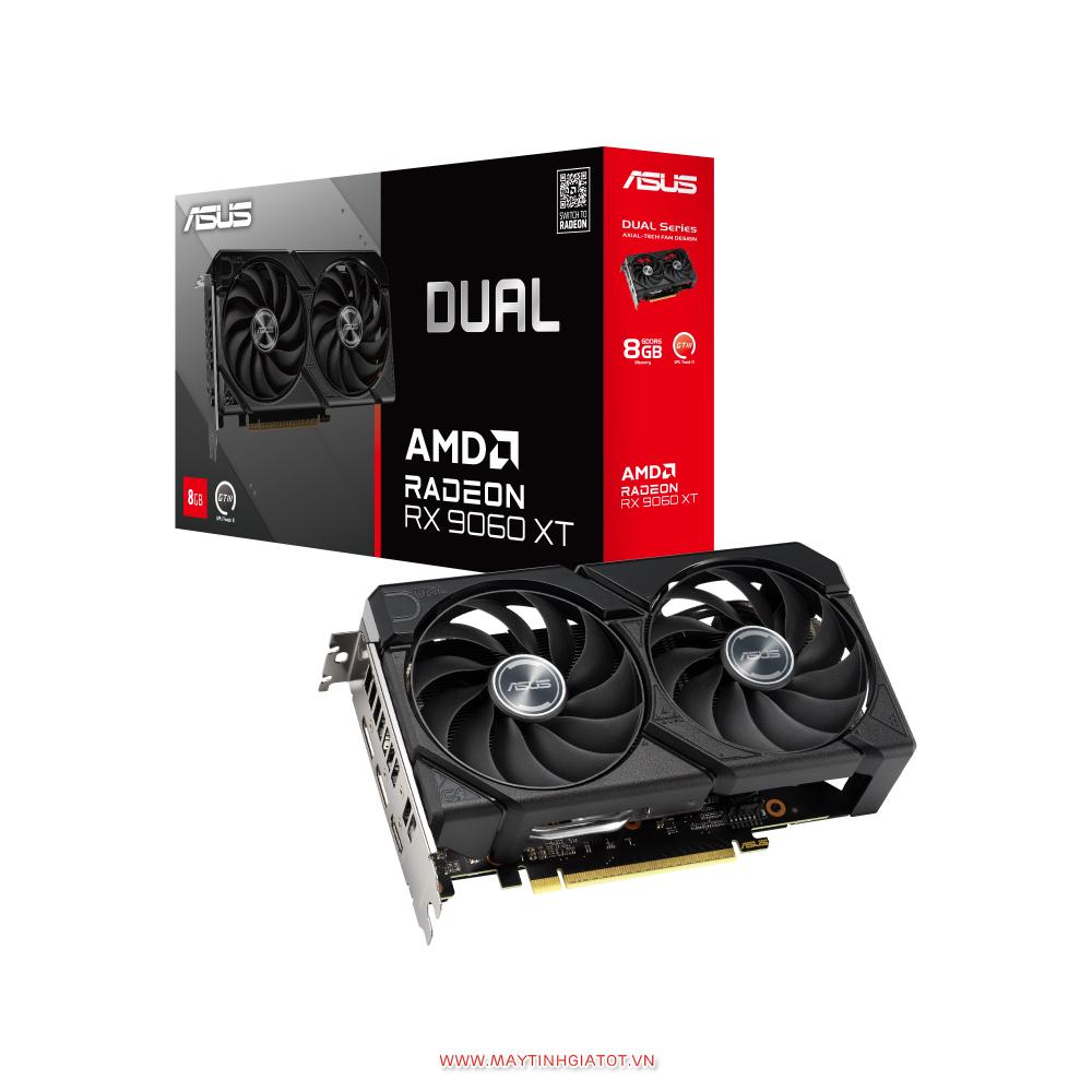 VGA Asus DUAL RX 9060 XT 8GB (DUAL-RX9060XT-8G)